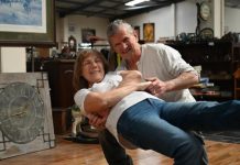 Couple shares the joy of dancing