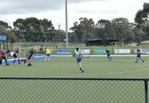 Hockey action heats up