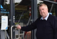 Welcome Centre sitting idle