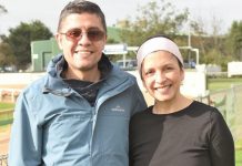 ‘Thanks for having us here at the greyhounds’