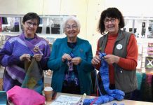 All are welcome to knit in public