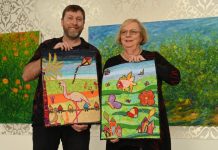 Unique quiltwork brings colour to town