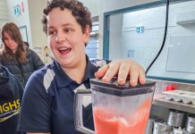 Students immersed in hospitality skills