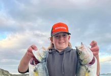 Nice fish caught despite windy conditions