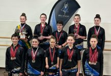 Dancers compete on national stage