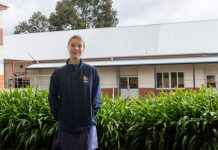 Student has mari-time of her life