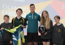 Winter Olympian inspires students