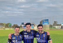 Brothers in black and blue