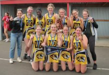 Tigers top of 15 and Under B comp