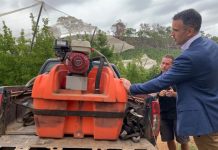 Funding for farm firefighting units