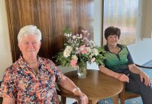 Fine weather brings golfers out