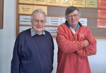 Cold wind no deterrent