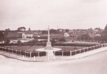 Upcoming commemoration of town memorial