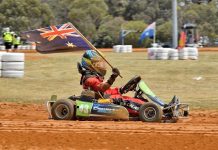 Impressive drive for young racer