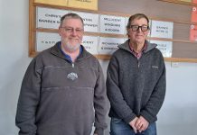 Close contest on Millicent greens