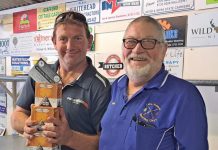 Shooters on target at Lake Bonney