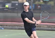 All the action on court