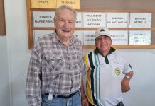 Visitor in the winner’s circle