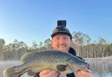 Anglers dodge wild weather