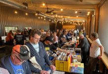 Vintage vibes at vinyl fair