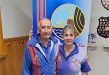 Father and daughter win mixed pairs