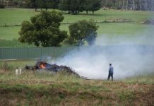 Monitor burn offs in dry conditions across state