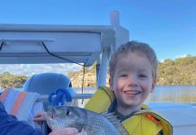 Anglers try their luck