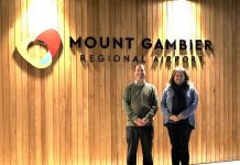 Airport numbers fall