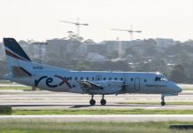 Rex airline regional flights unaffected