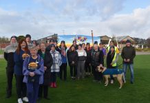 Braving the cold to stand against suicide