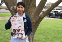 Mount High student shows off female scientists