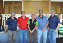 On target at the Mount Gambier Gun Club