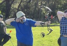 New Archery PB for Allan