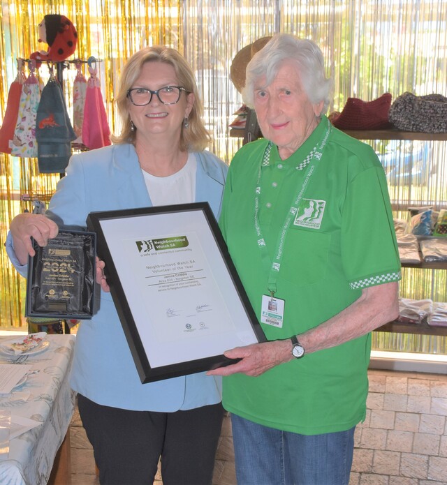 Criddle recognised as 2024 Neighbourhood Watch Volunteer of the Year