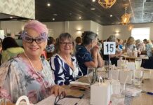 Girls gather for fundraiser lunch