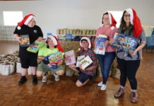 Hope in a hamper delivered for Christmas