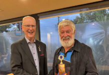 Three-peat for Harris