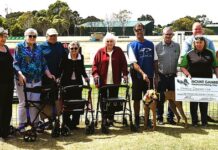 Women enjoy their day out at the dogs