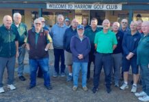 SE Veteran golfers experience Harrow annual tri-challenge