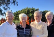 Chilly weather for golfers