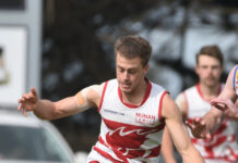 Roosters dominate on wintery day