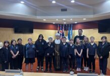 Council chambers visit