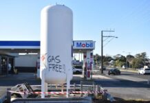 Service station fined for gas release