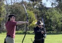 Surprise sun greets Blue Lake Archers