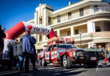 Beach crew hit the road