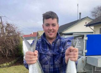 Anglers enjoy fishable weather