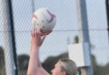 Saints shine under lights