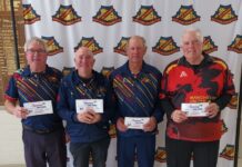 Trying conditions for Anniversary Fours