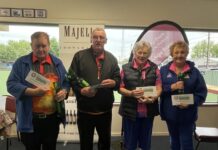 First tournament on new green