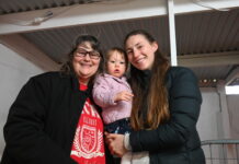 Millicent Show powers through wild weather